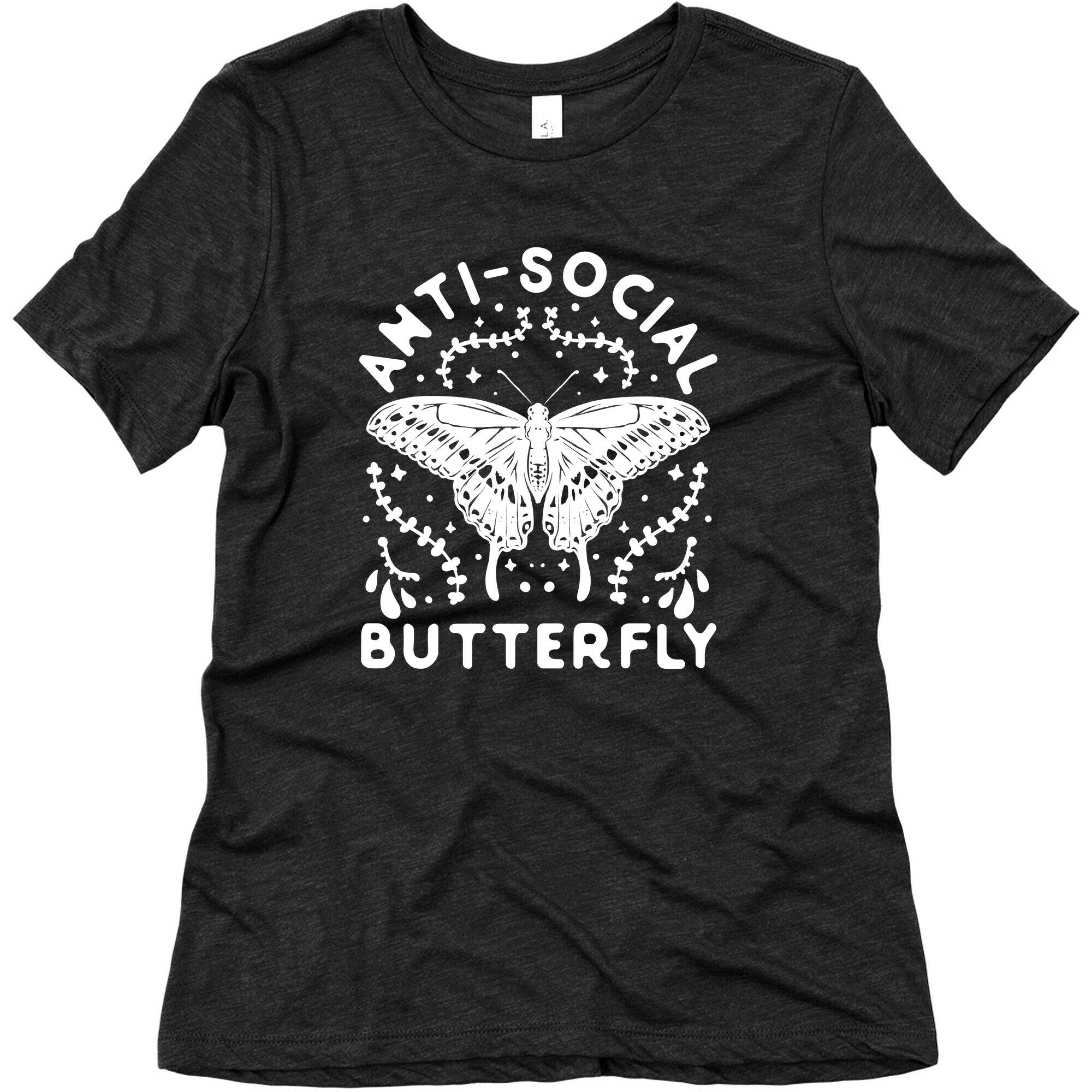 Anti-Social Butterfly Women's Triblend Tee